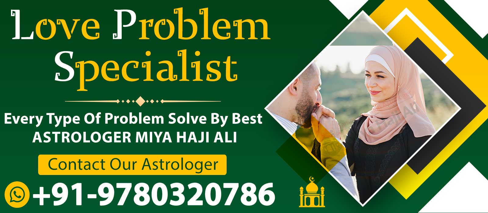 Muslim Famous Astrologer Miya Haji Ali +91-9780320786